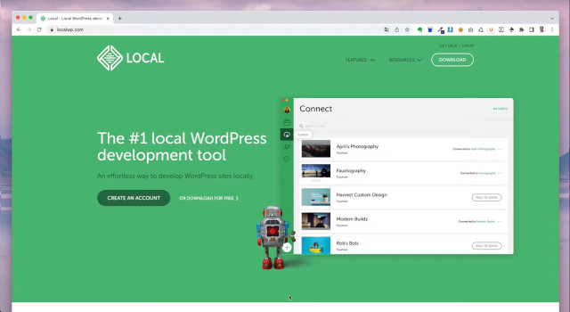 02 – Créer son site WordPress en local